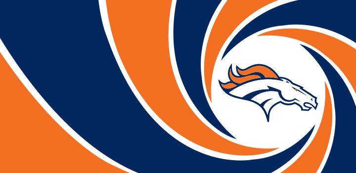 007 Denver Broncos logo iron on paper